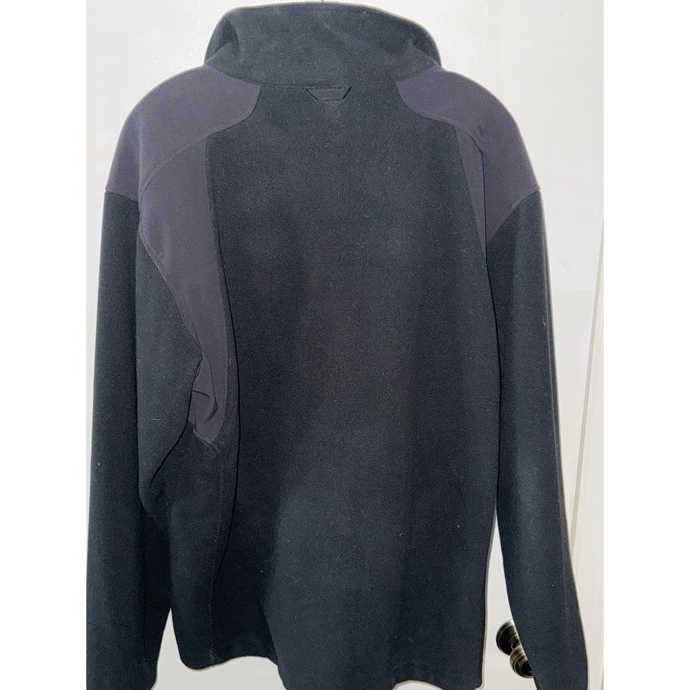 The North Face Black Fleece Soft Shell Full Zip Jacket Men Size Large - Picture 2 of 7